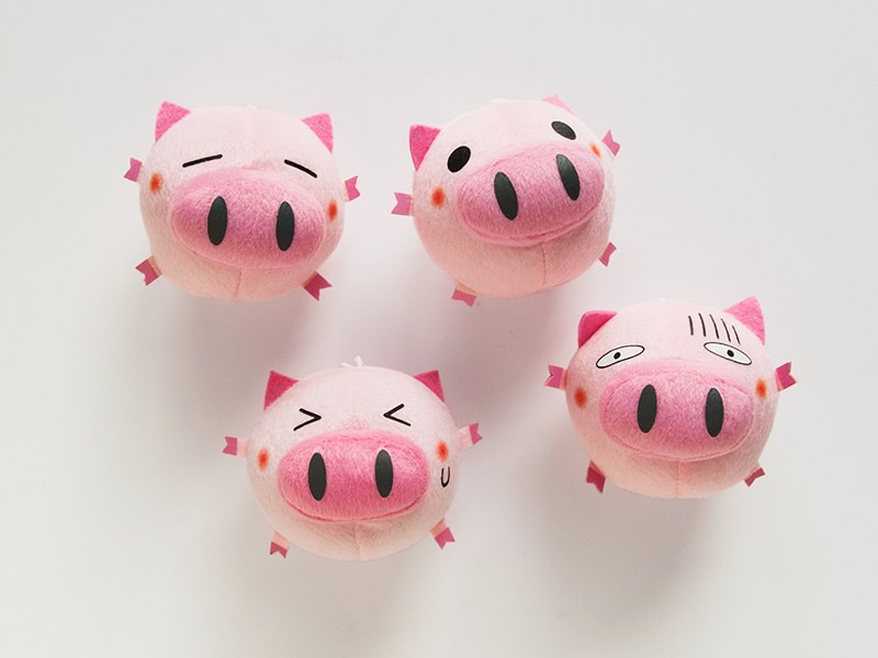 ブタたまちゃんのぬいぐるみ