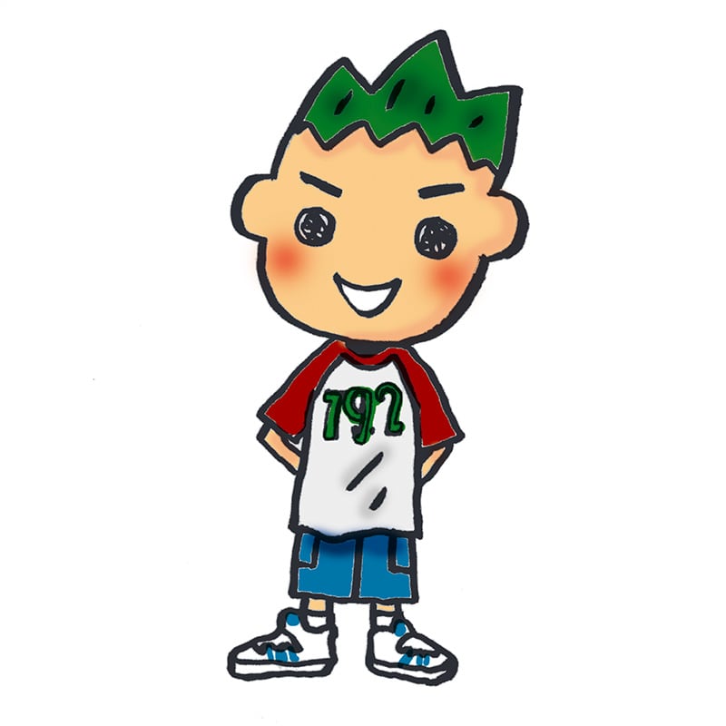 エフエム山口 緑山タイガ キャラクターデザイン