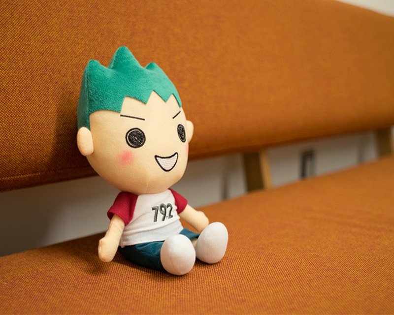 エフエム山口緑山タイガ ぬいぐるみ